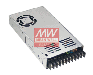 Fonte de alimentação de alta eficiência e durabilidade, ideal para aplicações industriais e automação com produtos da Mean Well Brasil.