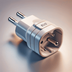 Conector AC EU2: Tomada Europeia Para Adaptadores