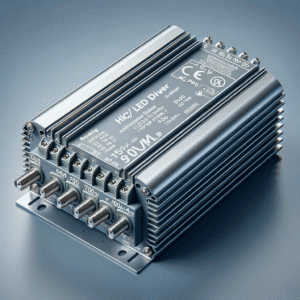 Driver de LED HVGC-150-700B: Fonte AC/DC 150W 700mA Profissional