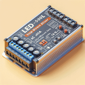 Driver de LED Step-Down LDD-500L: Fonte AC/DC 0,5A Profissional