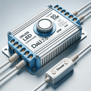 Driver LED 50W Potência Constante com Dimmer DALI 2.0