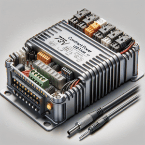 72V LED driver, fonte de alimentação constante de alta qualidade, para iluminação industrial e projetos de automação com tecnologia Mean Well.
