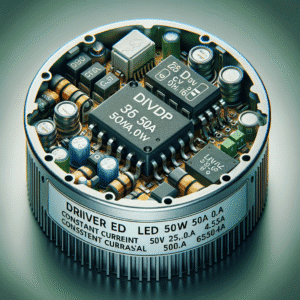 Driver LED Corrente Constante 25W 50V 0,5A Caixa Fechada