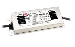 Driver LED Tensão/Corrente 36V 75W Dimming 3 em 1 IP67