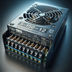 Fonte AC-DC Mean Well S-150-12 Saída Única 12V 12,5A 150W