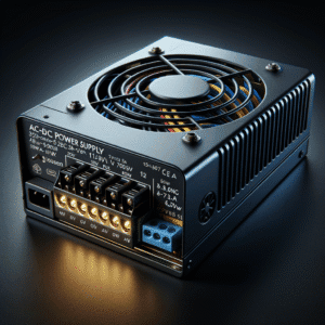 Fonte de alimentação tipo bloco com tecnologia AC-DC, ideal para aplicações industriais e automação. Produto de alta eficiência, confiabilidade e compatível com sistemas de energia diversos.