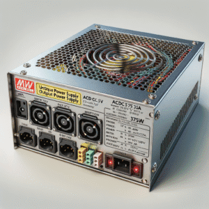 Fonte ACDC Saída Única 5V 75A 375W Mean Well