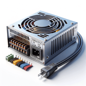 Melhor fonte de alimentação switching Power Supply 12V 50W com ventilador, ideal para automação industrial e projetos eletrônicos de alta performance.