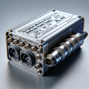Fonte Chaveada Europeia à Prova de Umidade XLR4P 12V 15A