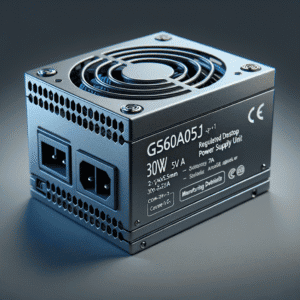 GS60A05-P1J Fonte de Mesa Regulada 30W 5V 6A 2,1x5,5mm