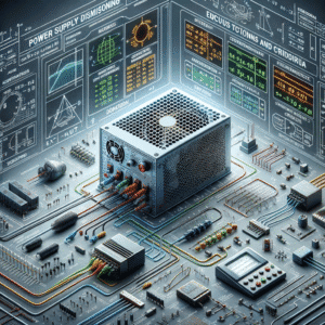 1. Fonte de alimentação harmônica para sistemas eletrônicos e automação industrial da Mean Well Brasil, com alta eficiência e confiabilidade.