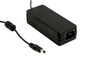 Fonte Médica Saída Única 24V 2,5A 60W com Plug 2,1mm AC/DC