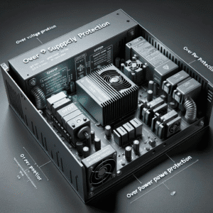 Alta proteção contra sobretensão, proteção de energia e sobretensão para fontes de alimentação industriais e eletrônicas.