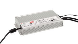 Driver de LED 24V 25A 600W com Dimmer Ajustável
