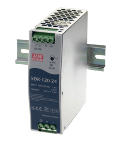 Fonte ACDC 48V 2,5A 120W para Trilho DIN