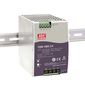 Fonte Industrial Trifásica 480W 24V para Trilho DIN 5 Fonte Industrial Trifásica 480W 24V para Trilho DIN